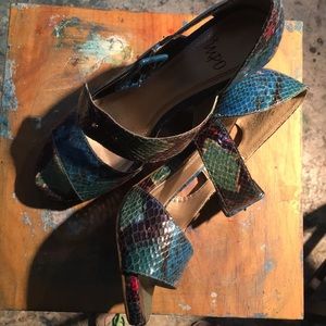 Impo multi colored heels
